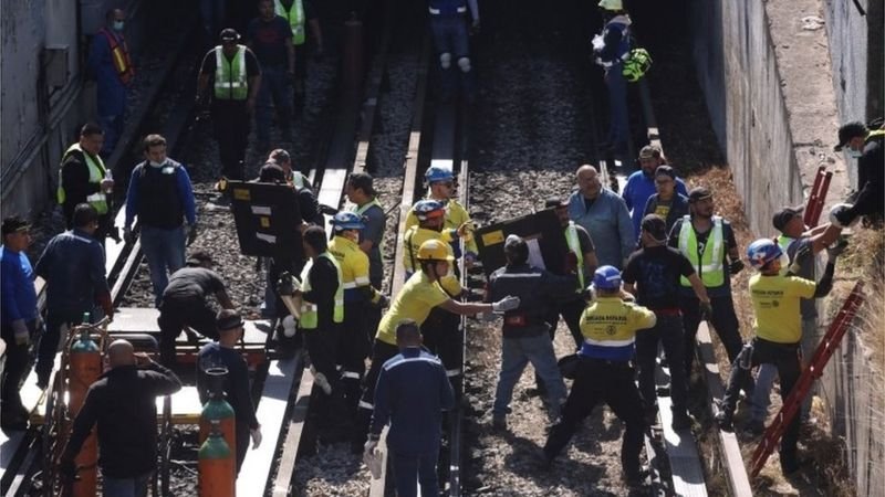 Una Mujer Muerta Y Heridos Saldo Del Choque De Trenes Del Metro De