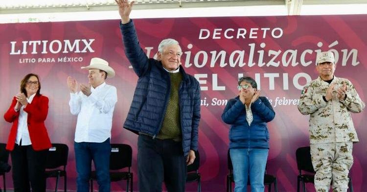 Firma Amlo Decreto De Nacionalización Del Litio “es De La Nación