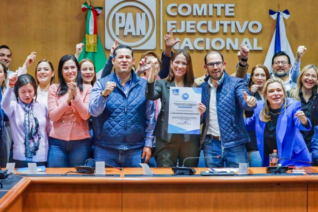 La Comisión Permanente del Consejo Nacional del PAN avaló la candidatura de Libia; el Nuevo Comienzo para Guanajuato será una realidad.
