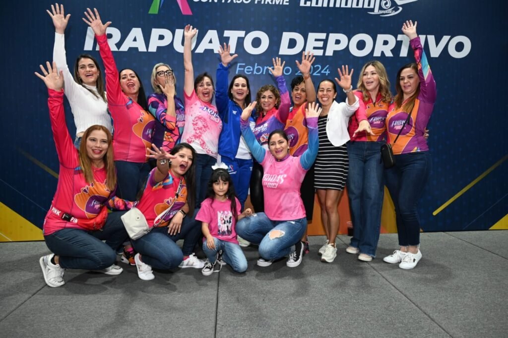 La presidenta municipal de Irapuato, Lorena Alfaro García, reiteró su compromiso por impulsar el deporte.