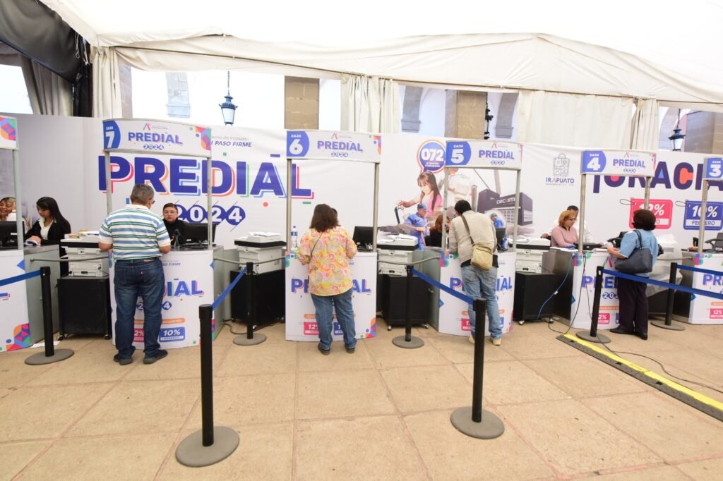 El Tesorero Municipal de Irapuato destacó la buena participación de la ciudadanía en el pago del predial.