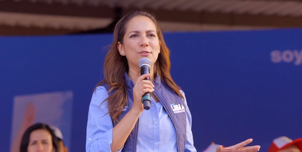 Libia Dennise García Muñoz Ledo recorrió las calles de algunas zonas de Celaya en compañía de Javier Mendoza Márquez.