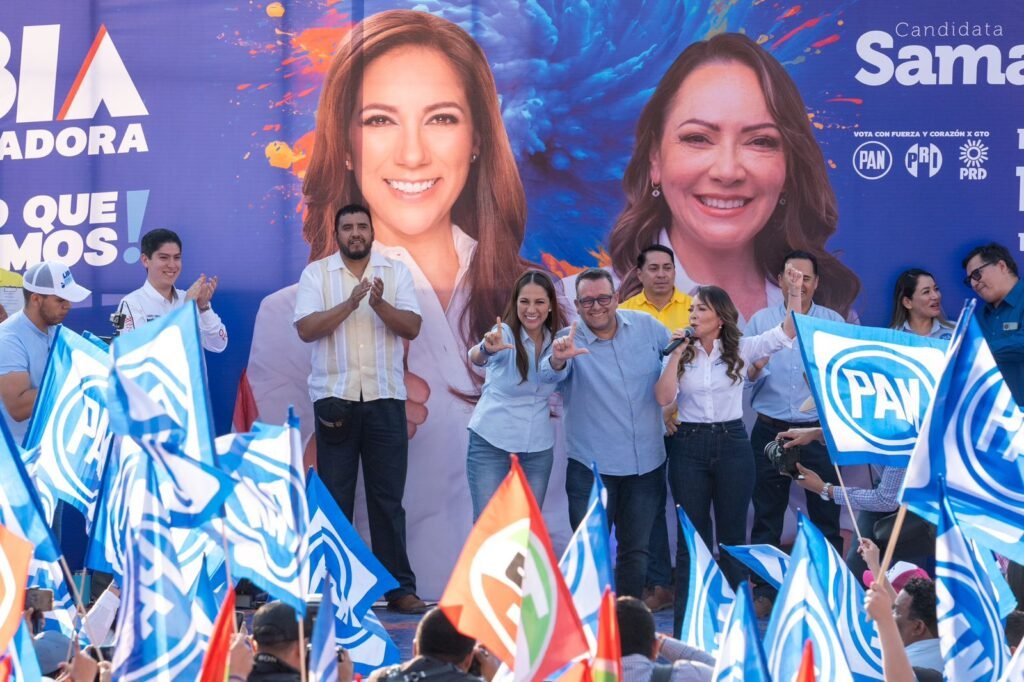 Libia, se comprometió con Samantha a ser una gobernadora aliada, que trabajará por los guanajuatenses y sus causas.