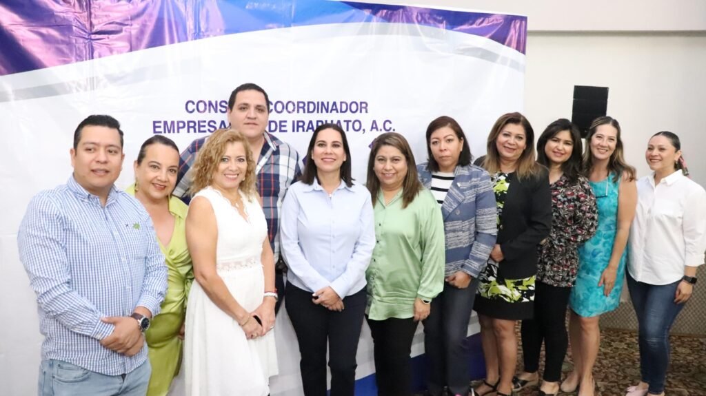 Lorena Alfaro García reiteró su compromiso por impulsar el sector empresarial en Irapuato