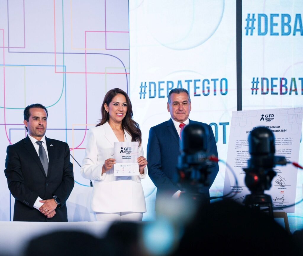 El proyecto que encabeza Libia Dennise convenció a los presentes al ser la mejor opción para las familias guanajuatenses.
