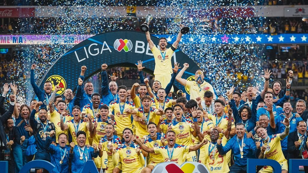 El América se consagra como el máximo ganador de los torneos al sumar 15 títulos en la Liga MX./Foto: Club América