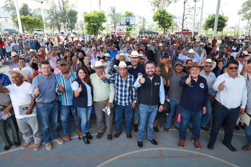Más de 3 millones de pesos fue lo que se entregó en apoyo al campo a Irapuato, Huanímaro y Pénjamo.