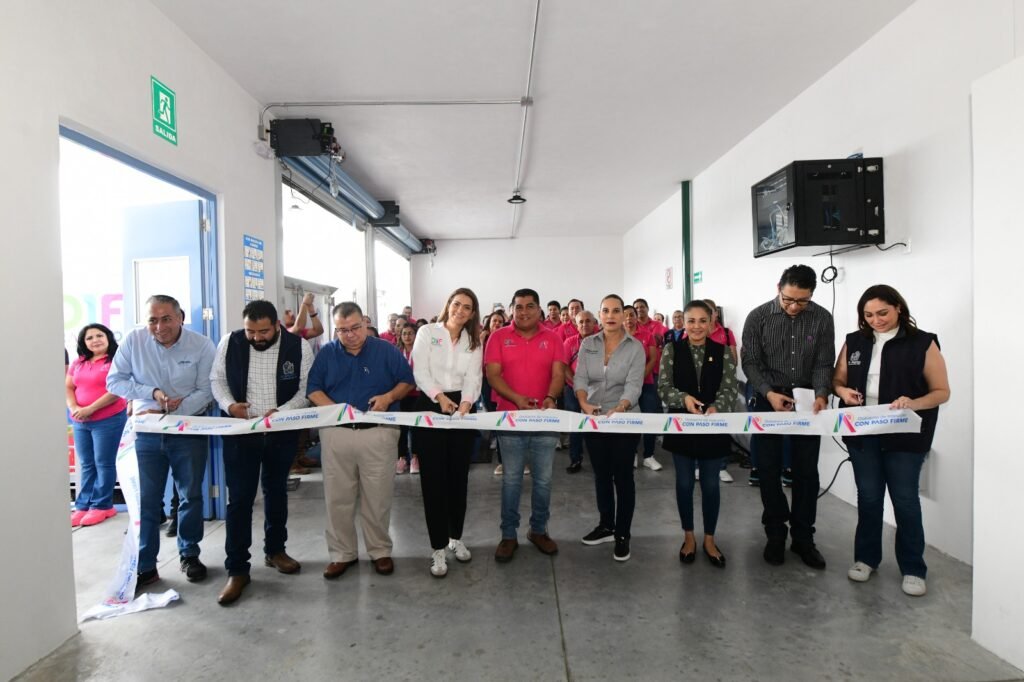 Lorena Alfaro García, presidenta municipal de Irapuato, fue la encargada de inaugurar este relevante centro.