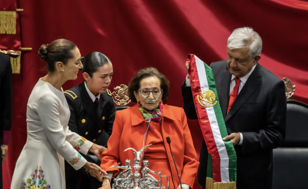 Ifigenia Martha Martínez y Hernández fue una política, economista, catedrática y diplomática mexicana, miembro del partido Morena.