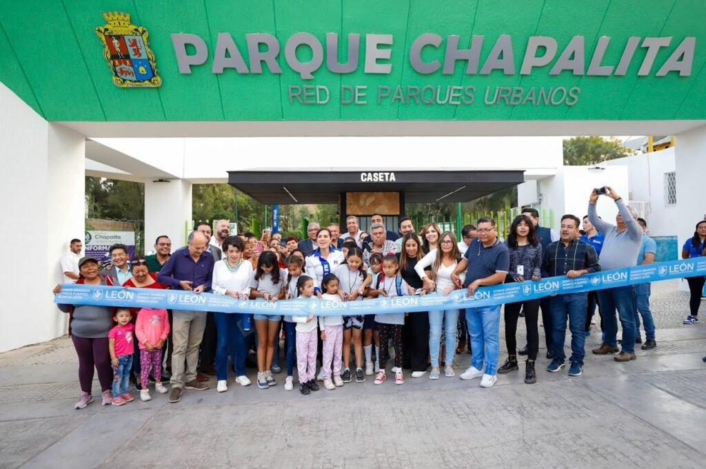Ale Gutiérrez destacó que el Parque Chapalita fue de los primeros en ser parte del programa y ahora se beneficia a miles de ciudadanos.