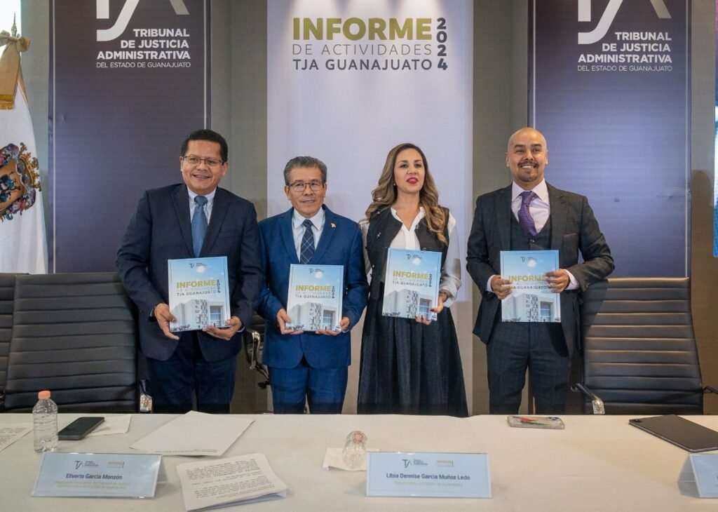 Eliverio García Monzón, Magistrado Presidente del Tribunal rindió el Informe de Actividades 2024.