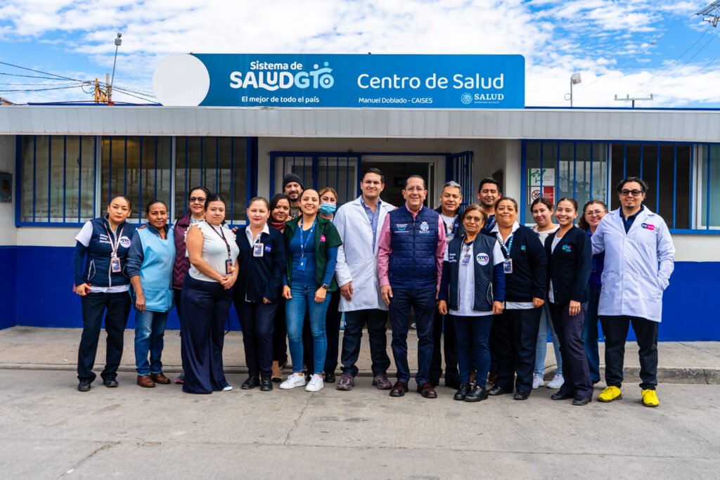 El Dr. Gabriel Cortés, titular del Sistema de Salud de Guanajuato reiteró su compromiso con la ciudadanía de Manuel Doblado.