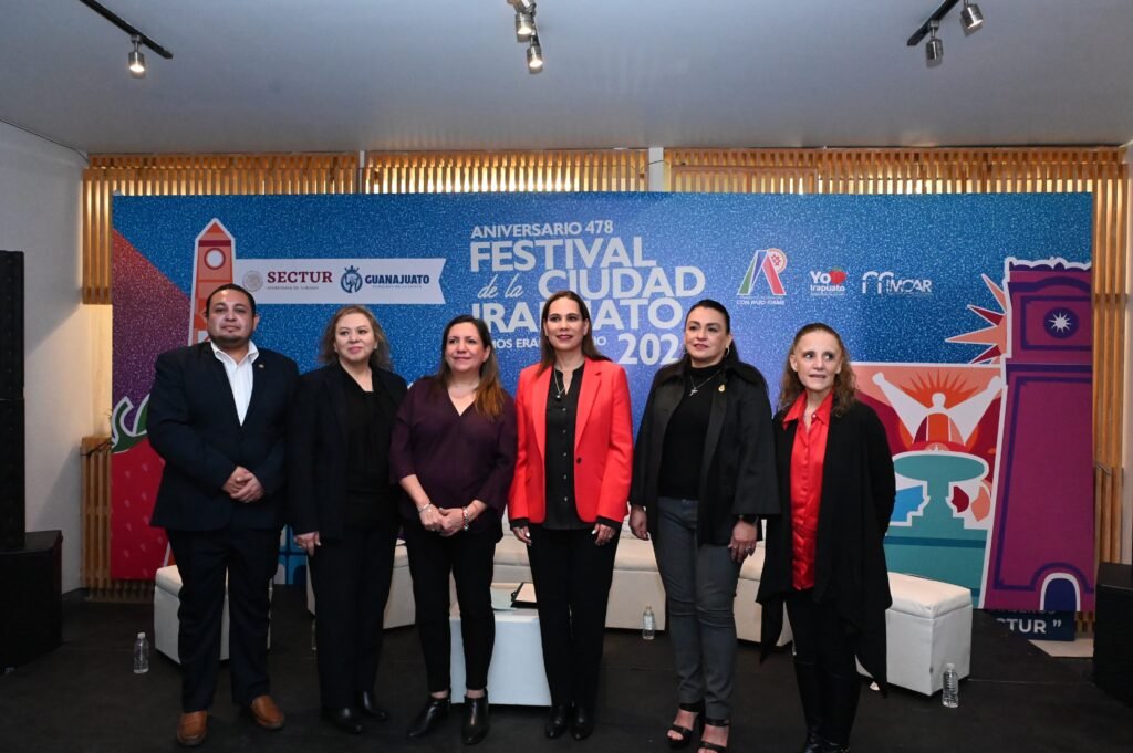 Lorena Alfaro García, presidenta municipal de Irapuato, compartió que los festejos de la ciudad son para todos