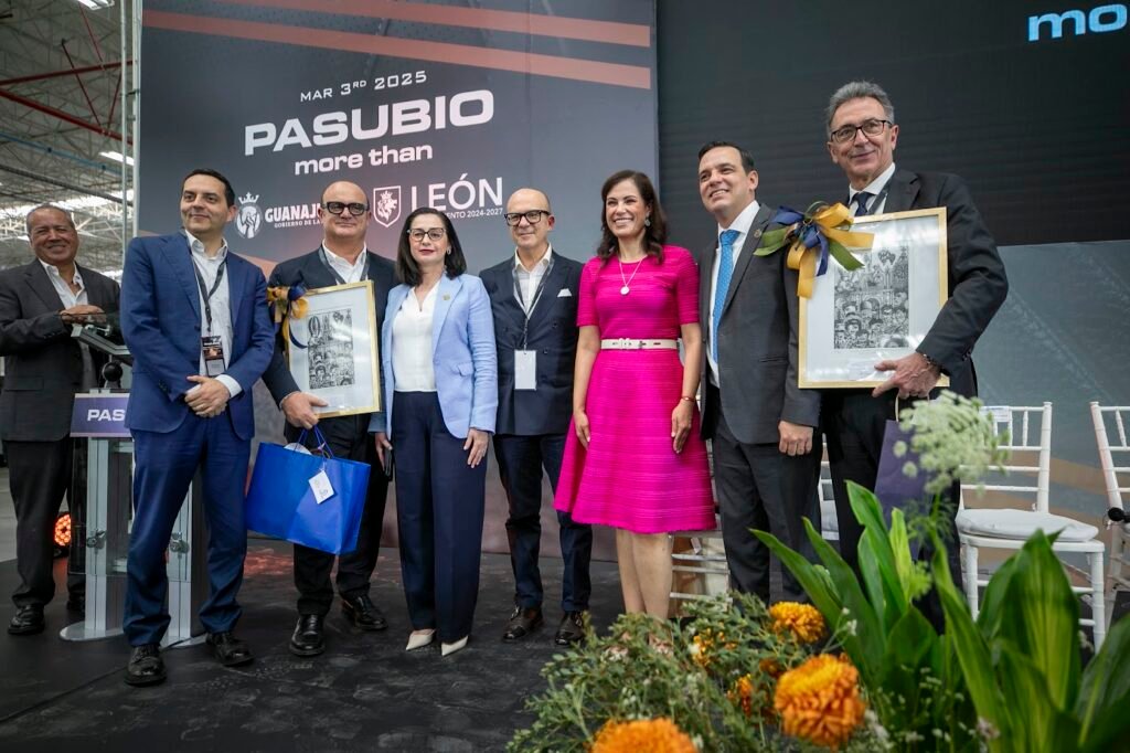 Ale Gutiérrez destacó el compromiso por impulsar la inversión extranjera, durante la inauguración de la Planta PASUBIO México, empresa italiana.