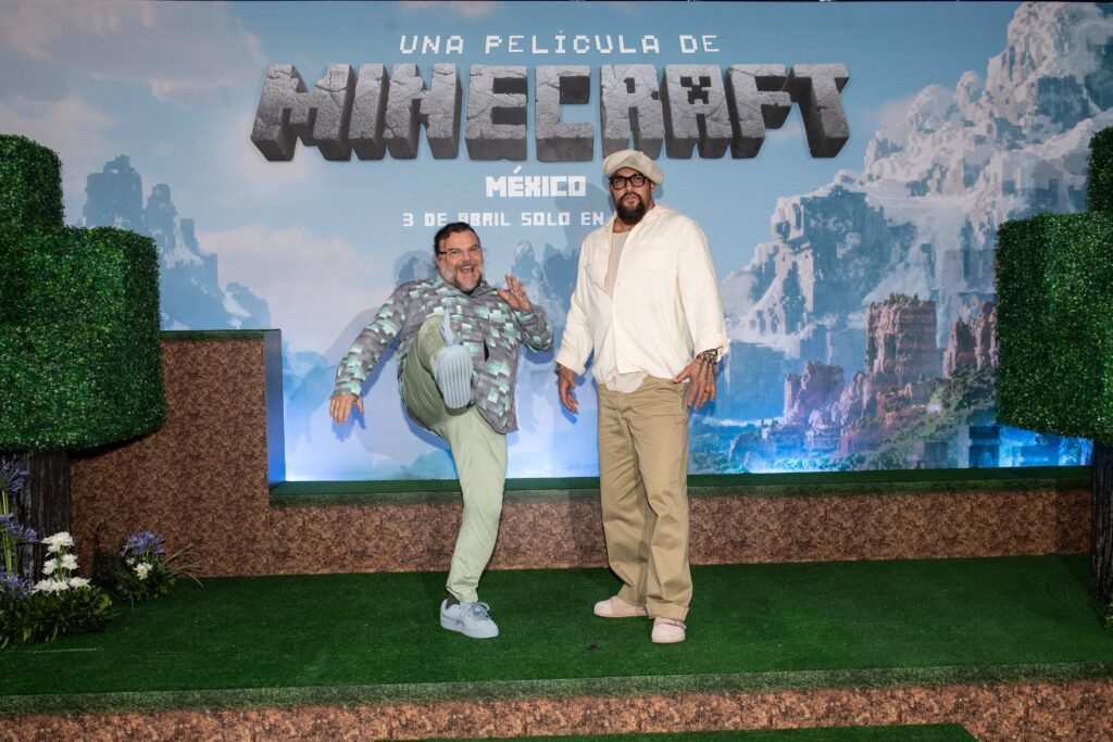Jack Black y Jason Momoa hacen un gran equipo en la cinta de Minecraft y dieron detalles sobre su amistad.