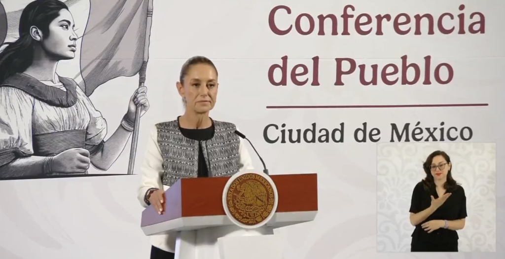 Claudia Sheinbaum se mostró tranquila al reconocer que la buena relación con Donald Trump ayuda a que no existan más aranceles.