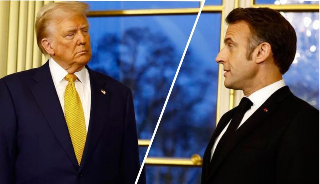 Emmanuel Macron ha reaccionado contra los aranceles de Trump y detendrán inversiones de Francia en Estados Unidos.