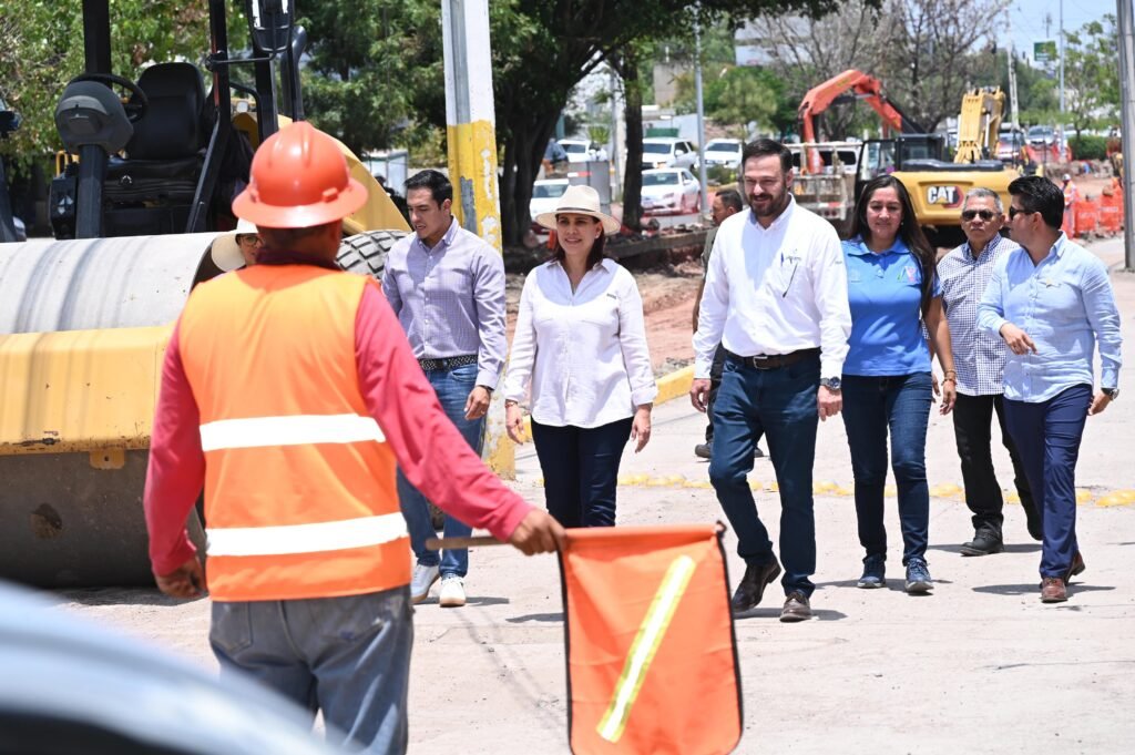 La presidenta de Irapuato, realizó un recorrido por la zona, destacando los avances que se tendrán.