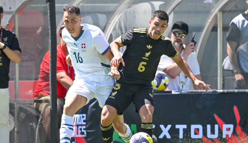 La Selección Mexicana no puede con Suiza y fue goleado 4 goles a 2 ante un estadio que no presentó un lleno.