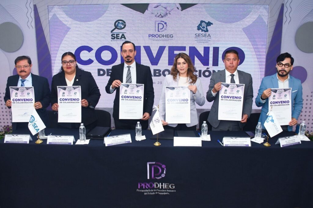 Durante este encuentro, las autoridades presentes, entre ellas la PRODHEG destacó la importancia de sumar esfuerzos contra la corrupción.