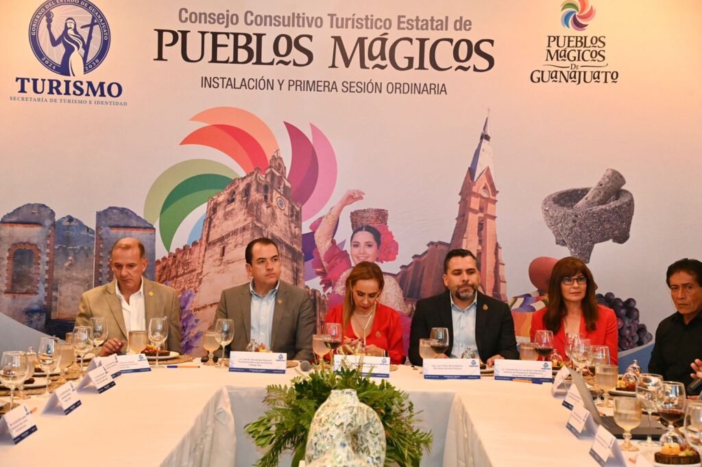 En este encuentro, Adrián Hernández Alejandri reiteró su compromiso de impulsar los Pueblos Mágicos de Guanajuato.