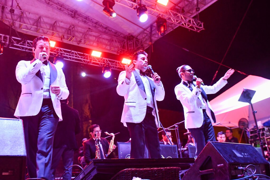 Los asistentes a este festival pudieron disfrutar del Big Band Jazz de México & Il Tenore.