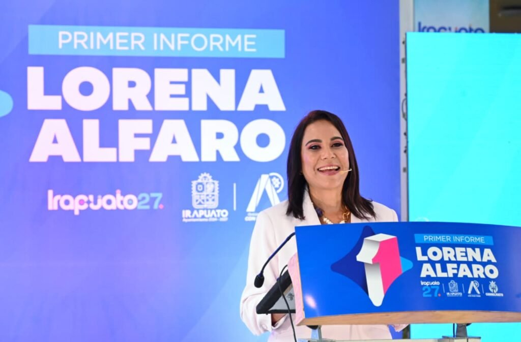 Lorena Alfaro presentó su reciente informe y ahora la ciudadanía ya podrá consultarlo en https://informe.irapuato.gob.mx/