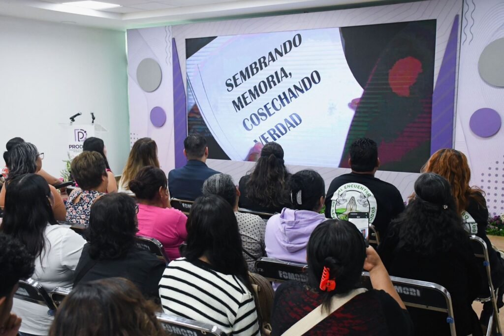 Directivos de la PRODHEG afirmaron que estos encuentros brindan un lugar seguro, íntimo y respetuoso para compartir emociones, aprendizajes y estrategias de afrontamiento frente a la ausencia.