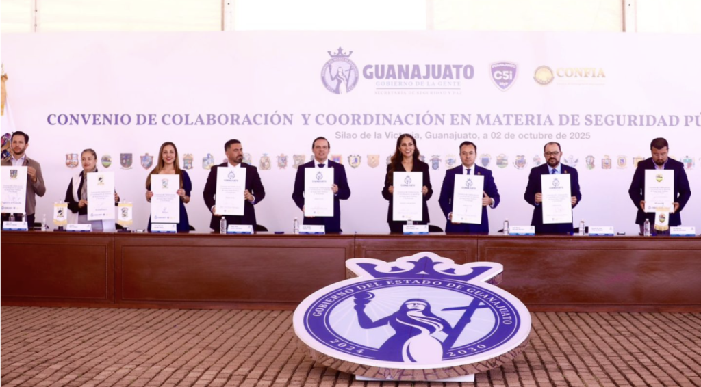Autoridades de Guanajuato destacaron que con el SITE, el Estado fortalece su blindaje tecnológico en seguridad con 14 herramientas innovadoras.