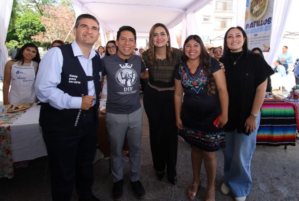 Autoridades del DIF Estatal y de Irapuato resaltaron la importancia de conservar las tradiciones gastronómicas de Guanajuato.