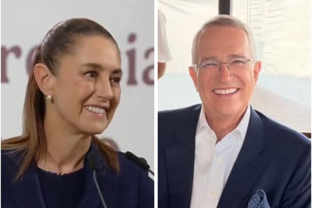 ¡No lo suelta! Claudia Sheinbaum le exige a Ricardo Salinas pagar deudas Mientras a Noroña ni a Augusto les exige parar sus despilfarros, Claudia Sheinbaum desvía la atención con Ricardo Salinas al exigirle pagar al SAT.