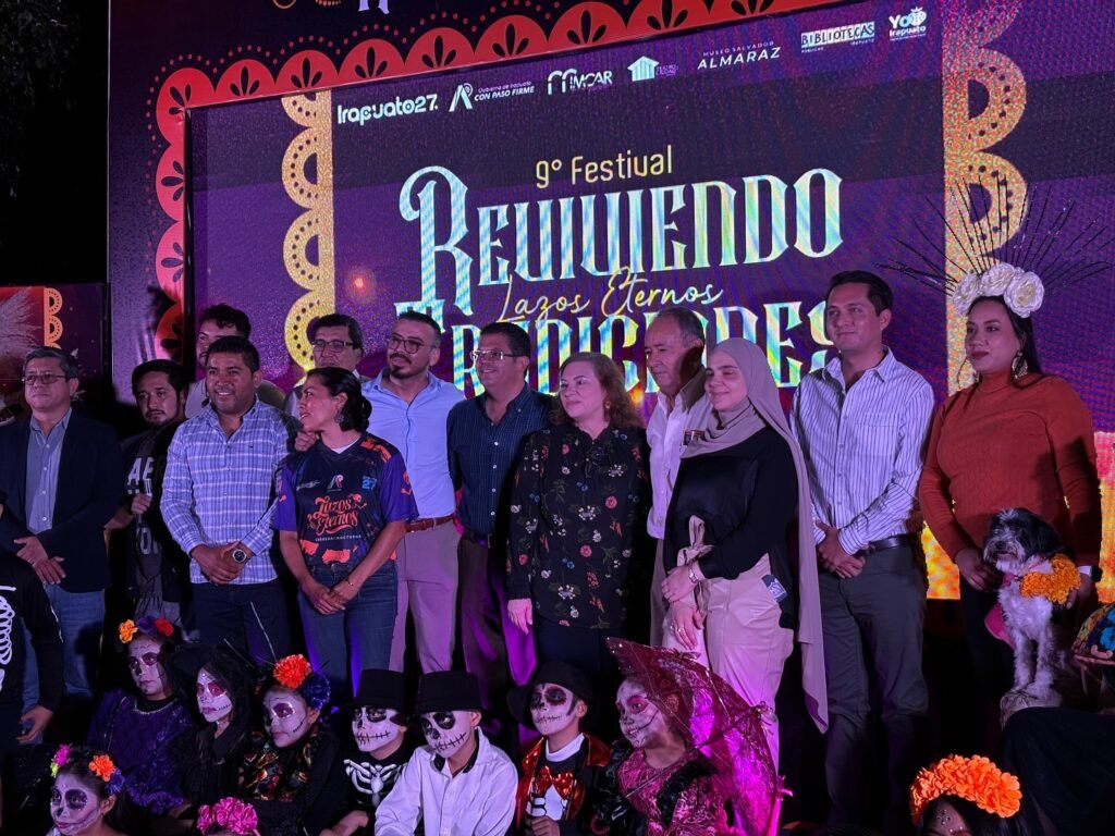 Autoridades de Irapuato presentaron las actividades que se realizarán en este Festival Reviviendo Tradiciones, bajo el tema “Lazos que nos unen”.