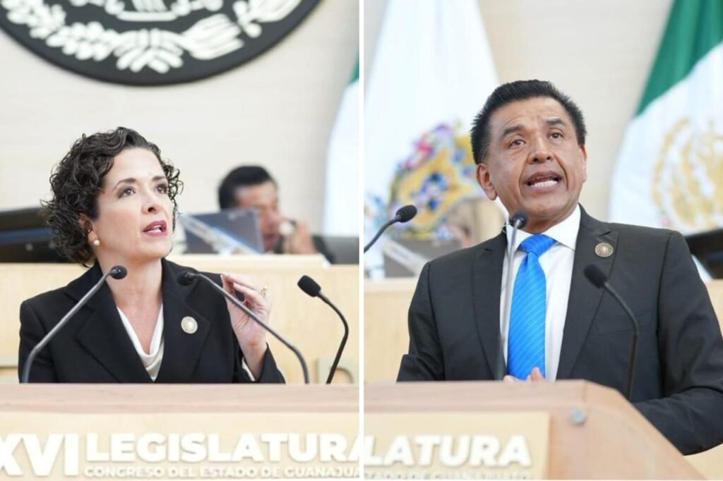 La diputada Marisa Ortiz Mantilla y el diputado Roberto Carlos Terán Ramos hablaron sobre el T-MEC: Retos y Oportunidades para Guanajuato