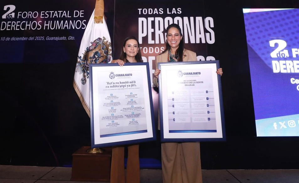 Libia Dennise reafirma su compromiso con los derechos humanos En su mensaje, Libia Dennise destacó reitero que los derechos no se conceden: se respetan y se garantizan.