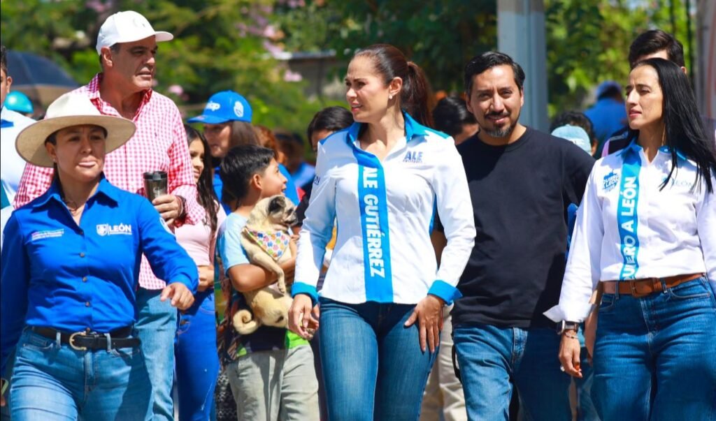 Ale Gutiérrez reitera su compromiso de seguir trabajando por el desarrollo de León y siguen las obras en Lagunillas.