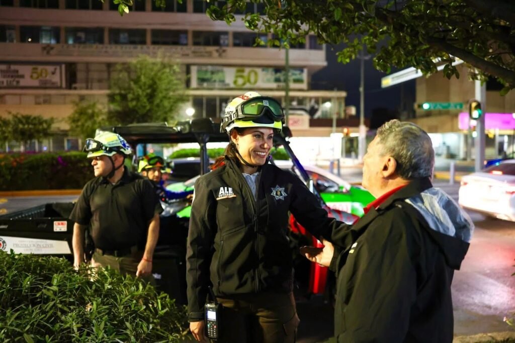 Ale Gutiérrez, encabezó el Operativo Resguardo Seguro en distintos puntos de la ciudad para supervisar la atención a personas en situación de calle.