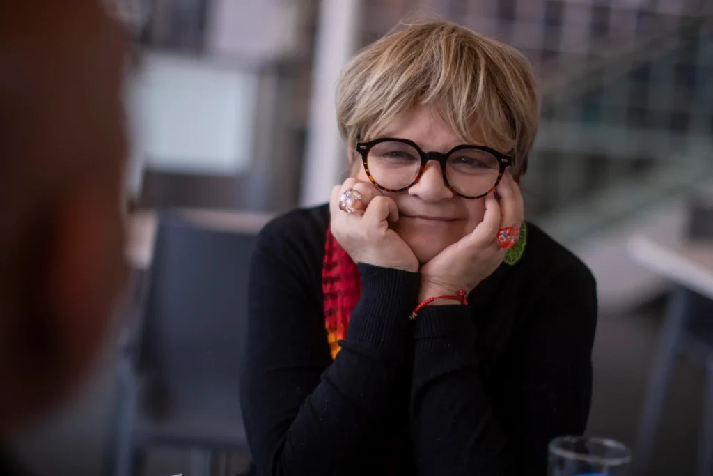 Mónica Maristain recién había publicado su libro "Leeré hasta mi muerte".