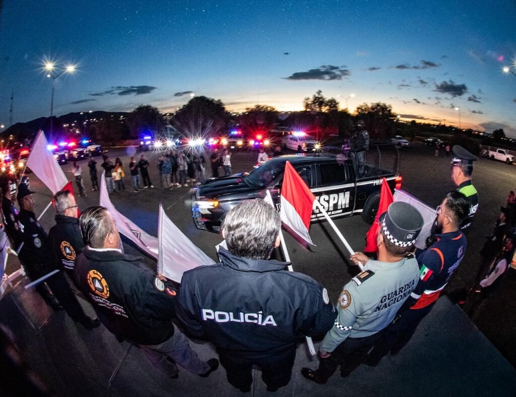 Dan banderazo oficial en San Miguel de Allende a lo que es el operativo de seguridad de vacaciones en estas fiestas.