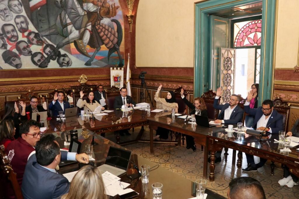 En la sesión, encabezada por Lorena Alfaro, se especificó  que por cuarto año consecutivo se fortalecen recursos para seguridad.