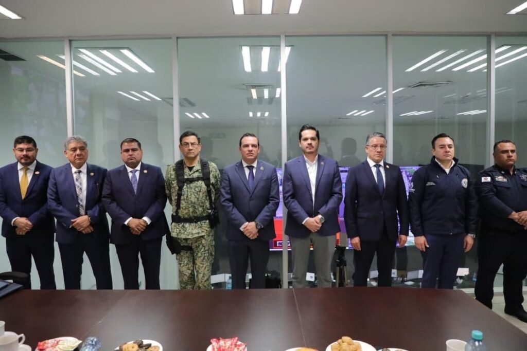 Trabajan en coordinación de autoridades estatales, federales y municipales para fortalecer la seguridad en Salamanca