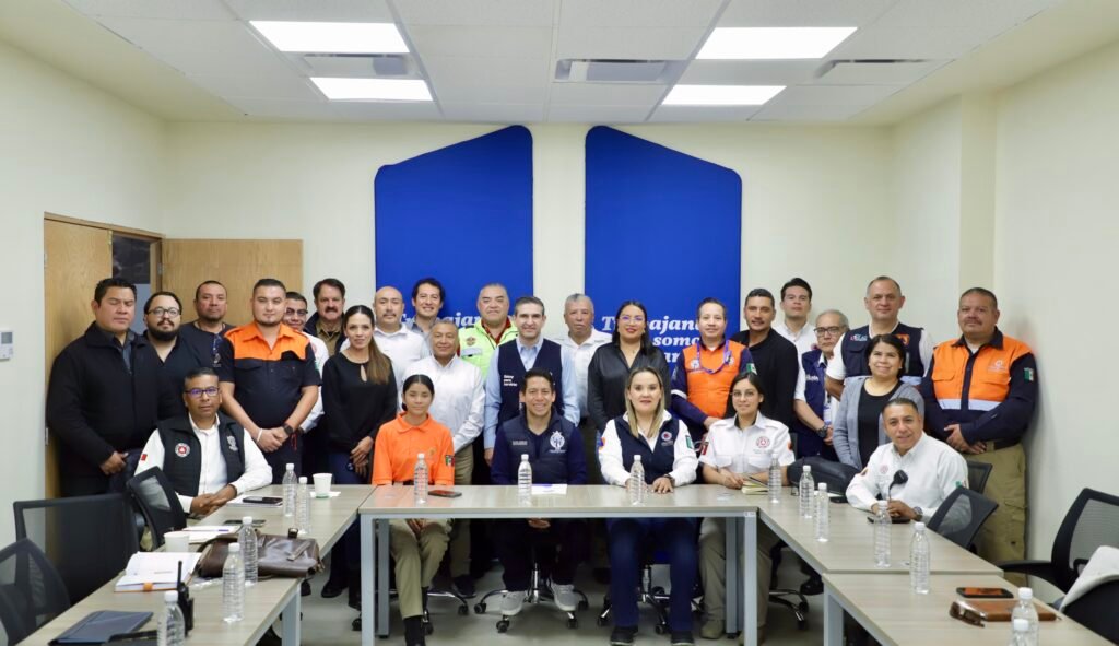 El presidente del Consejo Consultivo y el Director General del Sistema DIF Estatal encabezaron la primera de tres reuniones con Protección Civil Municipales.