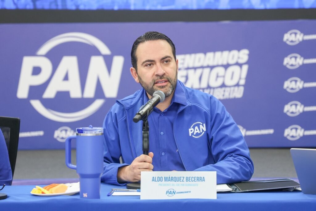 Aldo Márquez destacó que la dirigencia que encabeza se centrará en fortalecer la sólida maquinaria política albiazul.