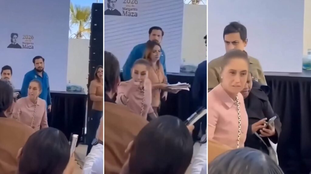 VIDEO: Claudia Sheinbaum regaña a morenistas en Baja California En su visita a Baja California, Claudia Sheinbaum llamó la atención a los morenistas, les exigió trabajar más con la gente.