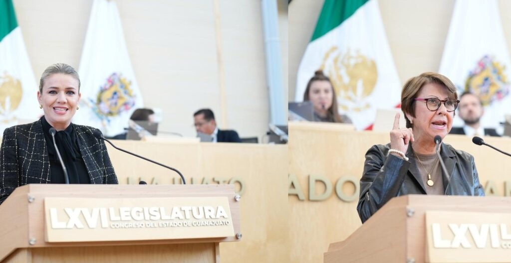 Angélica Casillas Martínez y Noemí Márquez, reconocieron la importancia de trabajar a favor de la salud de los guanajuatenses.