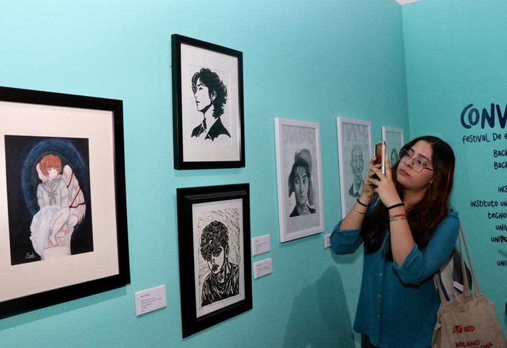 Inauguran la muestra ‘Convergencias’ en el Museo Salvador Almaraz como parte del Festival de Arte Estudiantil.