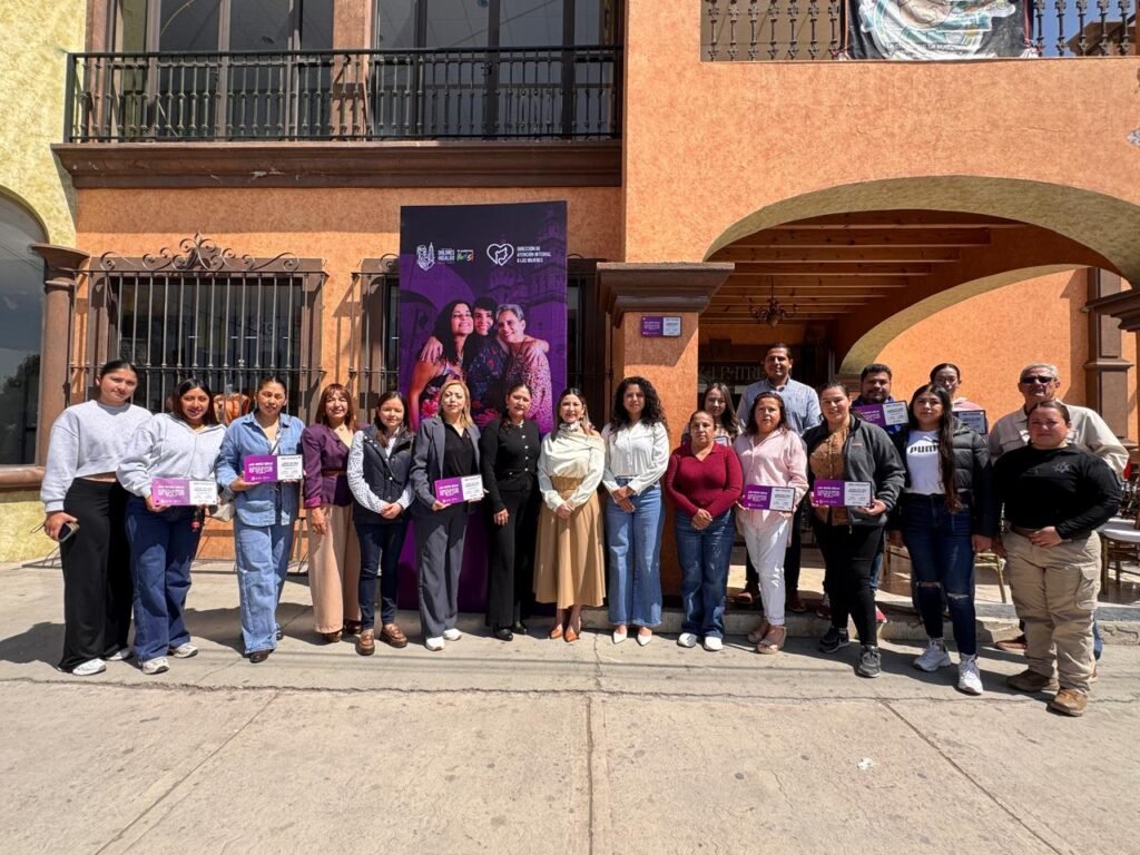 Autoridades de Dolores Hidalgo continúan trabajando a favor de las mujeres.