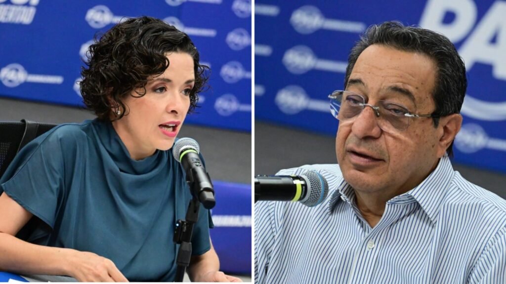 María Isabel Ortiz Mantilla y Miguel Salim hablaron sobre la importancia de los aranceles y de impulsar la educación.