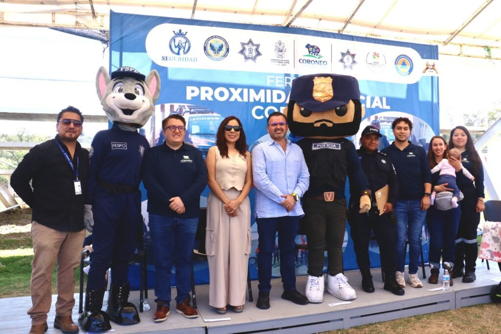 Luis Fernando Velázquez Esquivel agradeció a las instituciones de Seguridad que participaron en esta Primera Feria de Proximidad Policial.