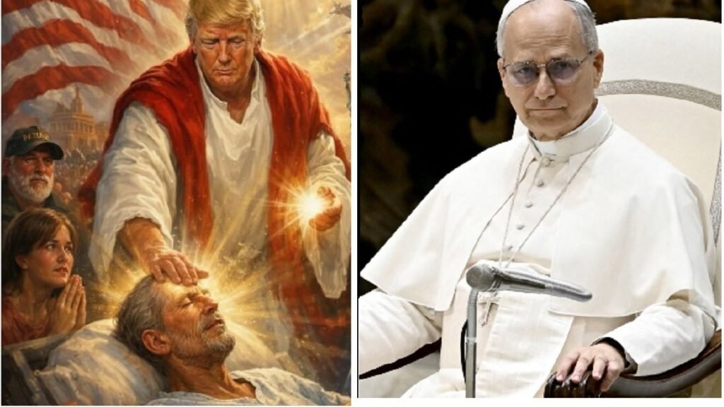 Donald Trump critica al Papa León XIV sobre su falta de mandato y borra polémica imagen Donald Trump fue cuestionado por criticar al Papa León XIV sobre su postura en la guerra con Irán.