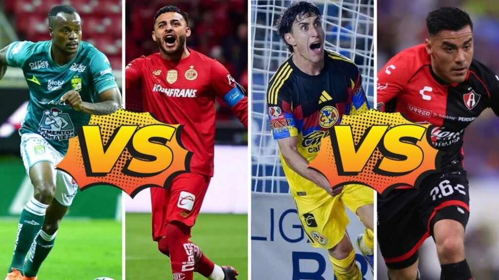El club León, el Toluca, Club América, Atlas y hasta los Tigres se juegan un boleto para la Liguilla.